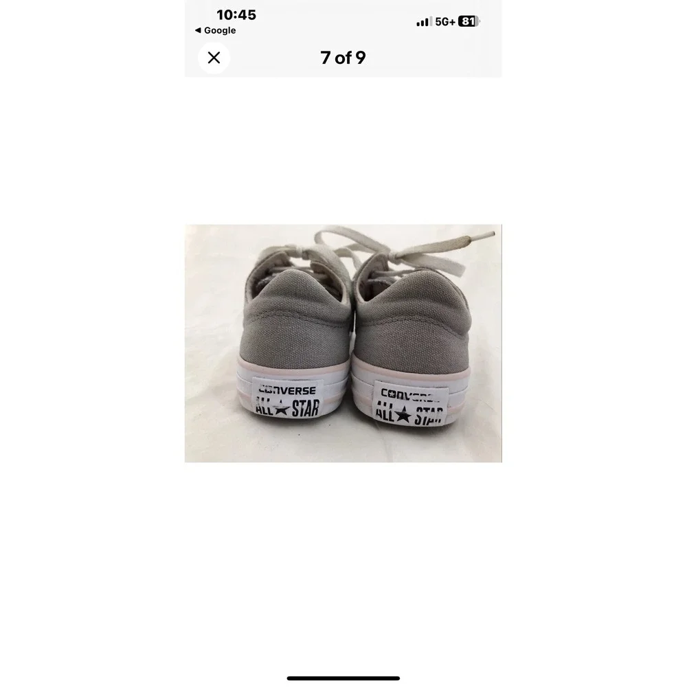 converse ‎ All Star Girls Madison Sneakers Gray Size 11